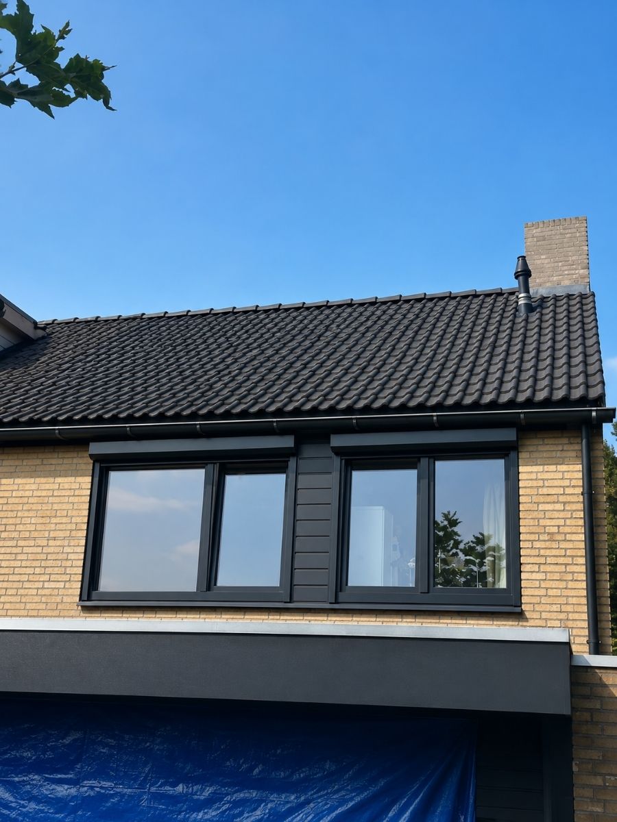 kozijn en pannedak